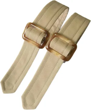 1 Pair Wind Coat Cuff Band Wristband Outwear Cuff Straps Trench Coat Decorative Band Cuff Accessories