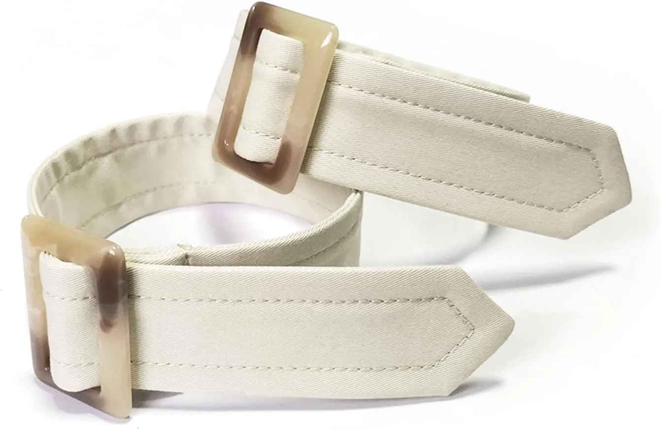 1 Pair Wind Coat Cuff Band Wristband Outwear Cuff Straps Trench Coat Decorative Band Cuff Accessories
