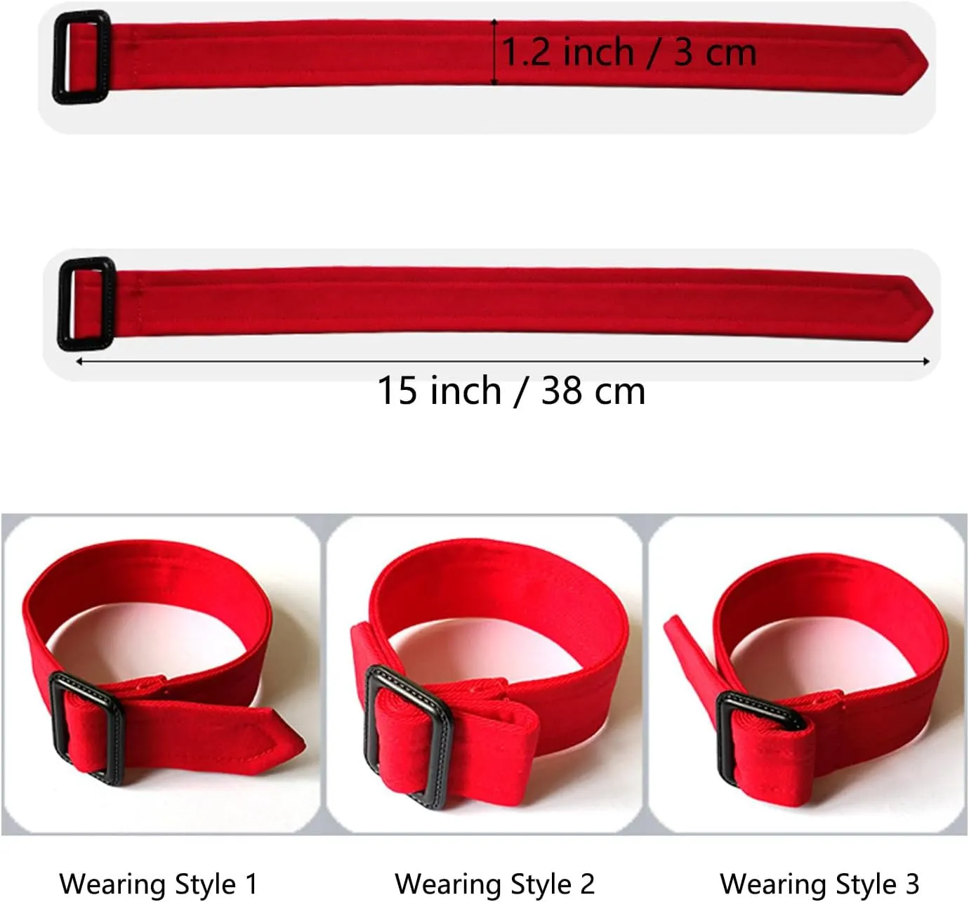 1 Pair Wind Coat Cuff Band Wristband Outwear Cuff Straps Trench Coat Decorative Band Cuff Accessories