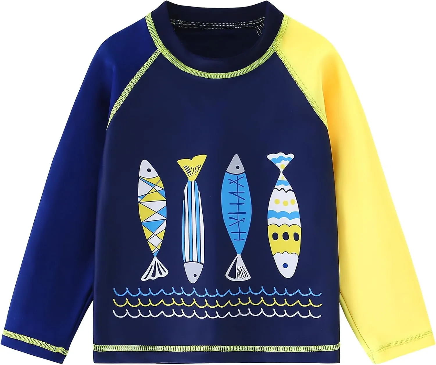 2-Piece Boys Dinosaur&Whale Swimsuit Set Long Sleeve Shirt   Trunks Toddler Swimming Suit Kids Rash Guards Bathing Suits