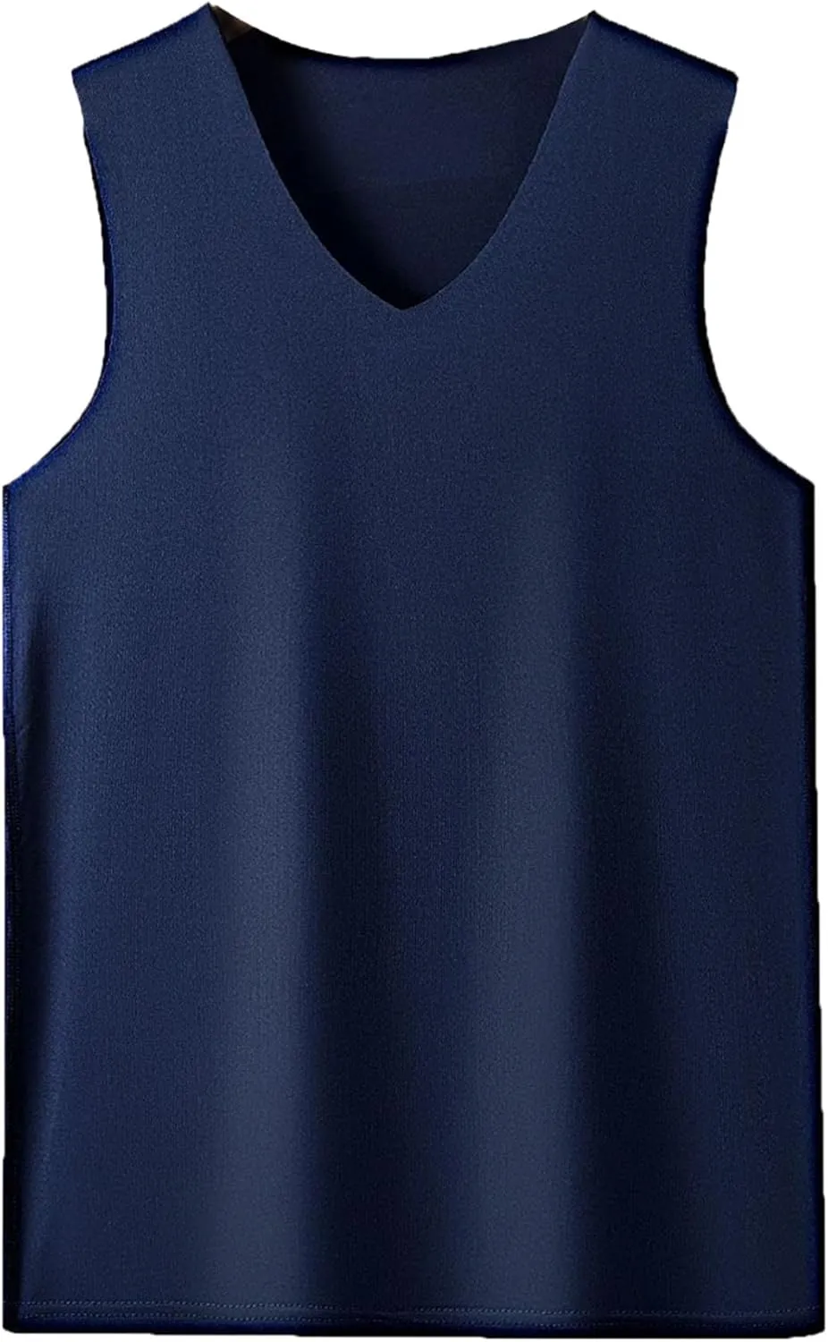 6 Pack Men's Workout Tank Tops V-Neck Sleeveless Athletic T-Shirts Lightweight Breathable Running Tops Undershirts