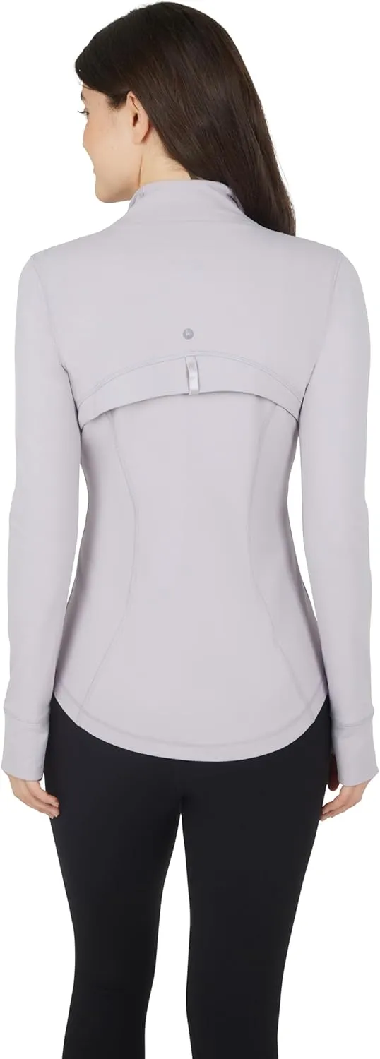 90 Degree By Reflex Women’s Lightweight, Full Zip Running Track Jacket