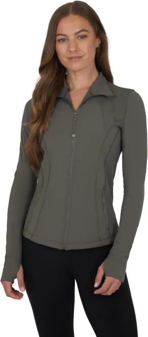 90 Degree By Reflex Women’s Lightweight, Full Zip Running Track Jacket