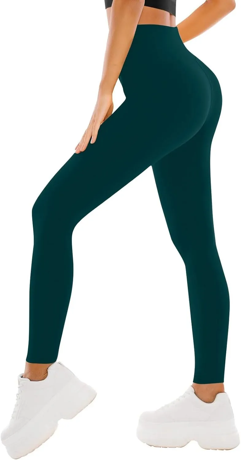 Activewear for Women, Extra Long Leggings,Womens Fold Over Yoga Pants,Plus Size Workout Clothes