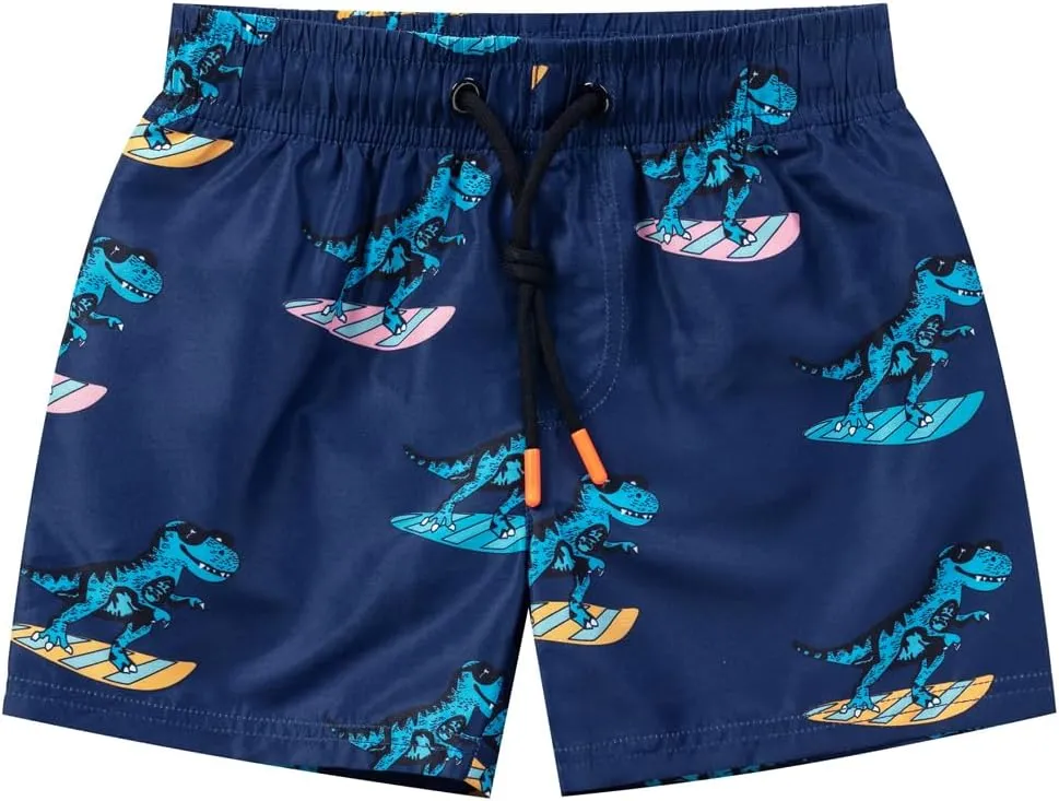 Baby-Boys Toddler Long Sleeved Rashguard Swim Bathing Suit and Sun Hat Set