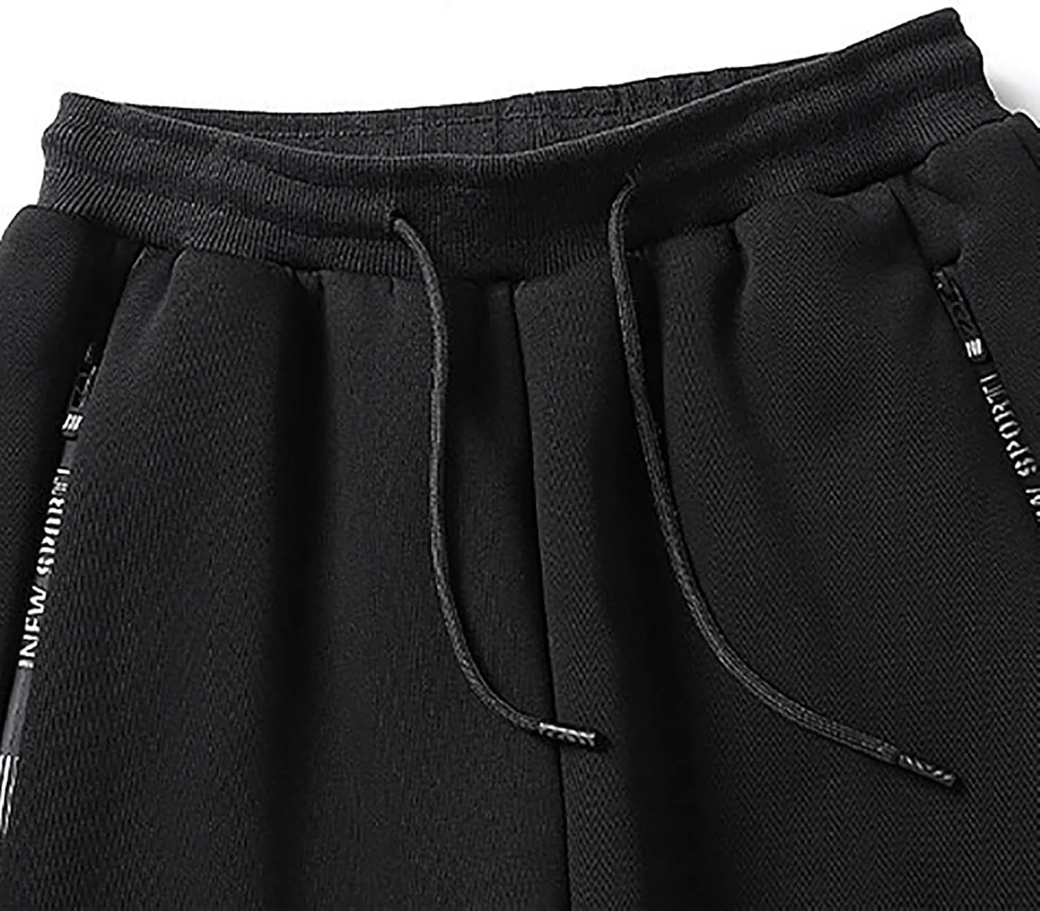 BIFUTON Fleece Lined Pants Men,Men's Thick Winter Pants Heavyweight Warm Sherpa Lined Athletic Jogger Sweatpants with Pockets
