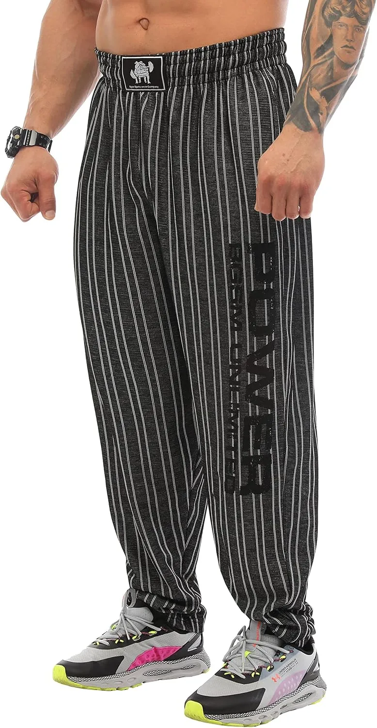 BIG SAM SPORTSWEAR COMPANY Men's Baggy Sweatpants with Pockets, Oldschool Loose Fit Gym Pants