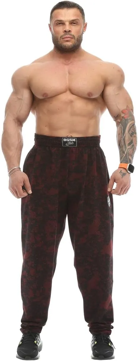 BIG SAM SPORTSWEAR COMPANY Men's Baggy Sweatpants with Pockets, Oldschool Loose Fit Gym Pants