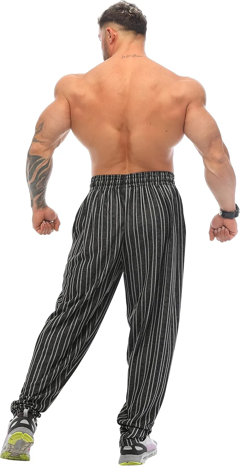 BIG SAM SPORTSWEAR COMPANY Men's Baggy Sweatpants with Pockets, Oldschool Loose Fit Gym Pants