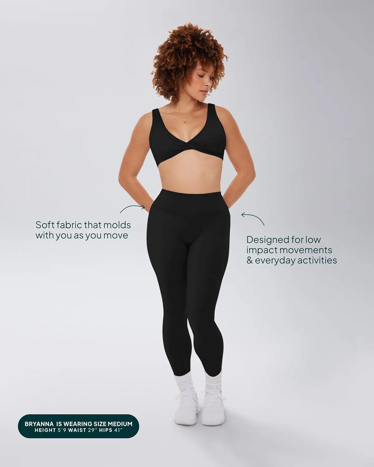 Buttery Soft Workout Leggings for Women - High Waisted No Front Seam Gym Leggings Yoga Pants - FlexFlow