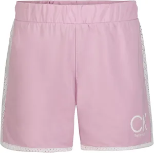 Calvin Klein Girls' Performance Running Shorts, Quick-Drying Mesh, Elastic Waistband & Pull-on Style