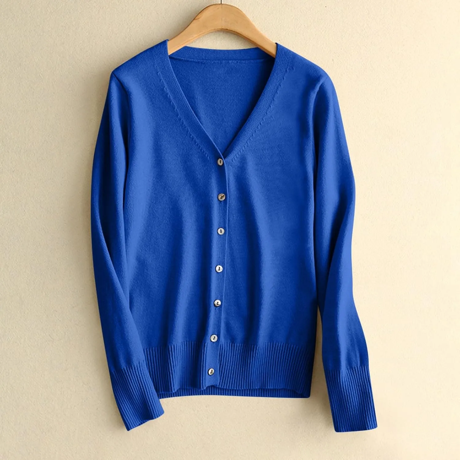 Cashmere Sweaters for Women V Neck Cardigan Sweater Trendy Knit Sweaters Casual Long Sleeve Tops Button Down Shirts