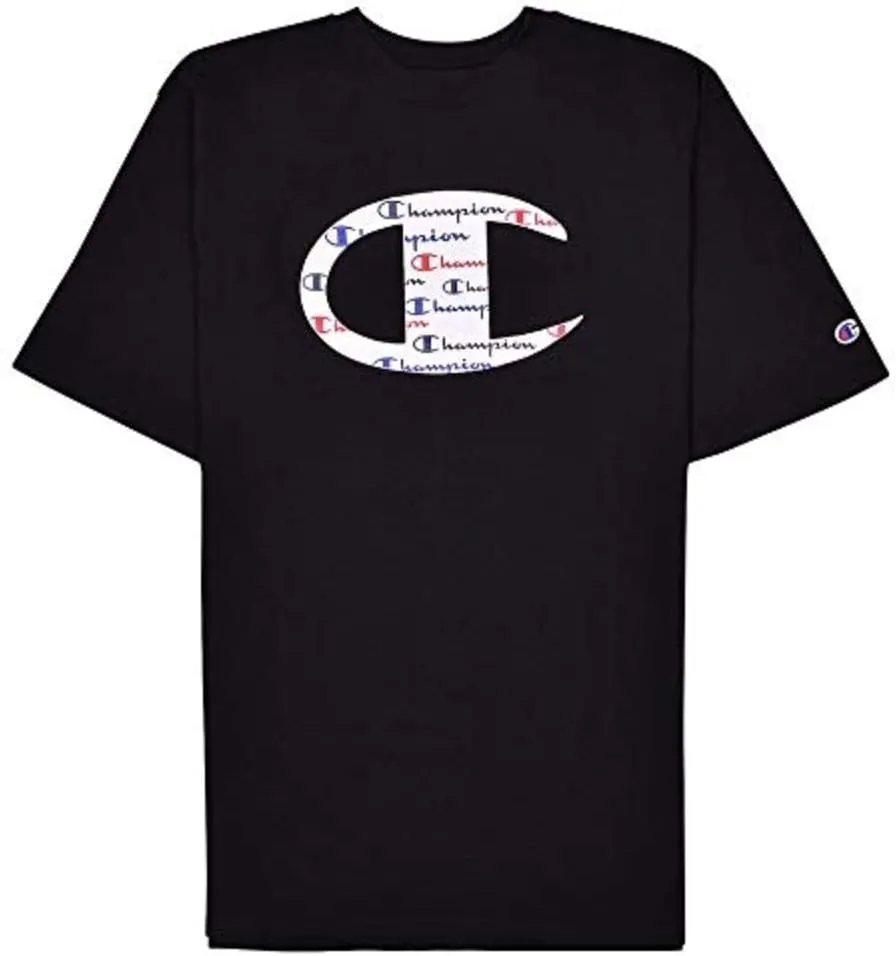 Champion Big and Tall T Shirts for Men  Crewneck Mens Big and Tall Graphic Tee