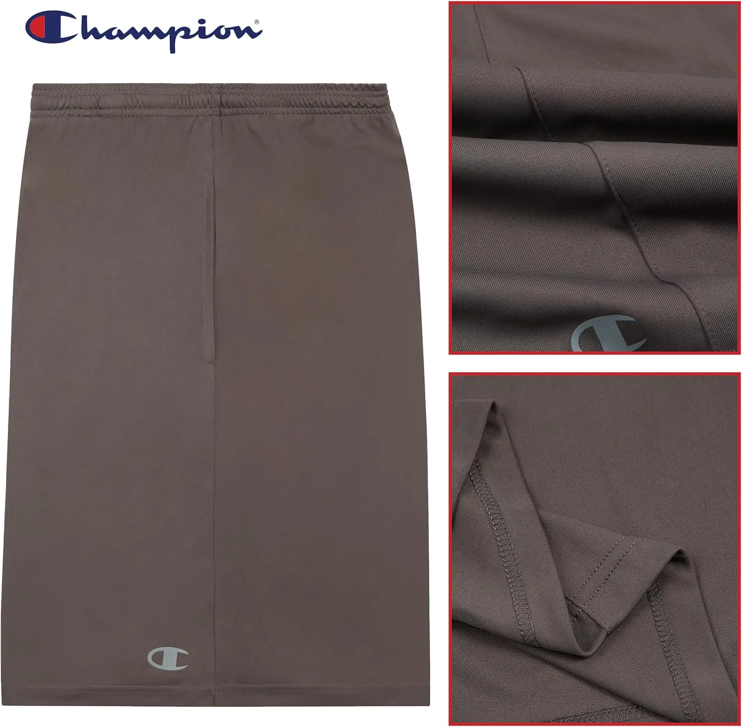 Champion Gym Shorts Men Big and Tall - 2 Pack Performance Dry Fit Running Shorts