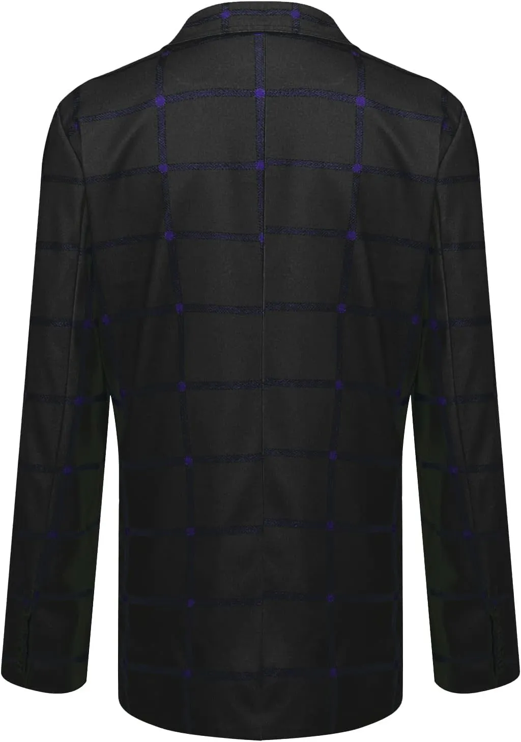 DuDubaby Men's Spring Thin Casual Fashion Loose Single Lapel Breasted Jacket