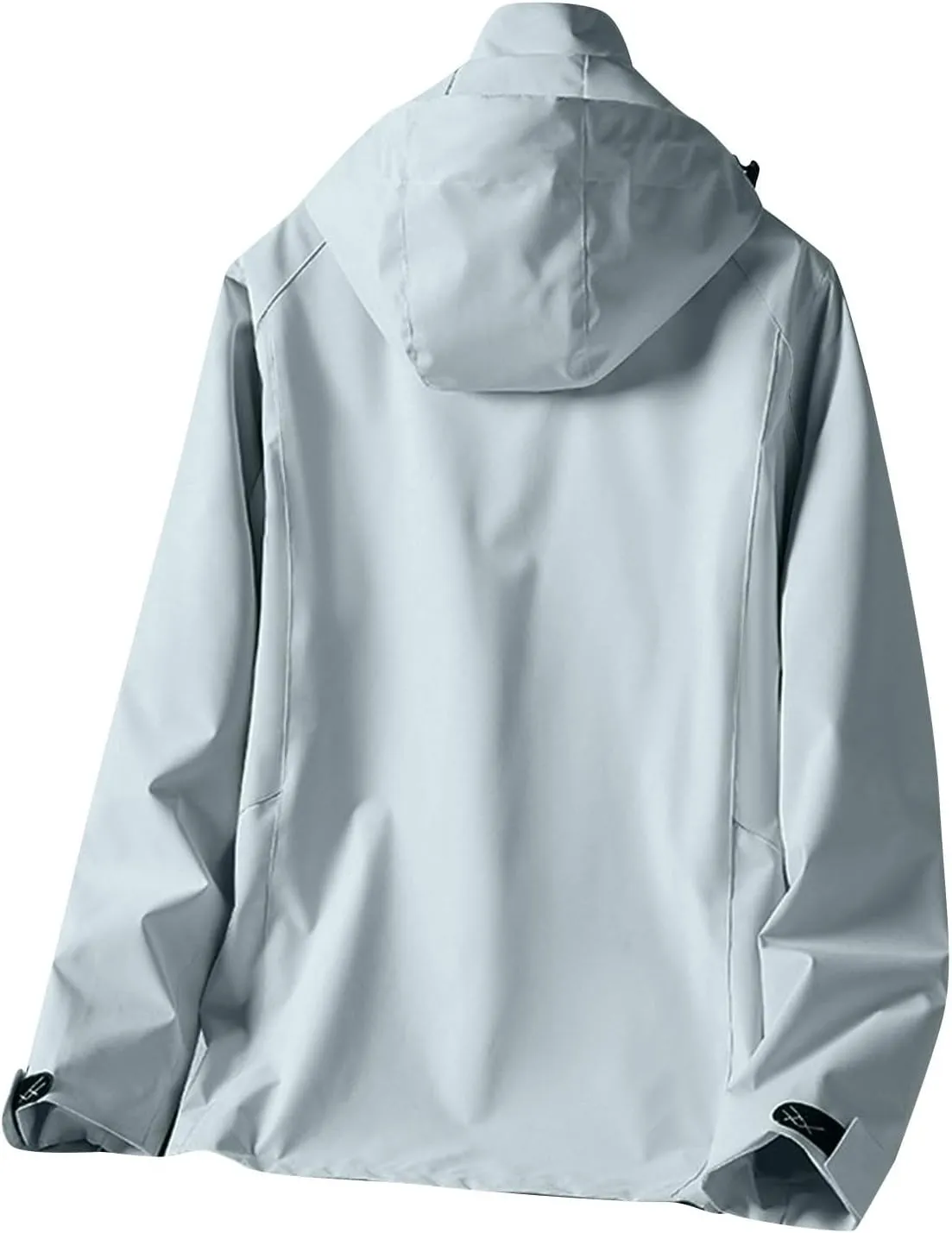 Finelylove Mens Rain Jacket Waterproof Snowboarding Softshell Windbreaker Hooded Ski Snow Coat Warm Fall Winter Coats