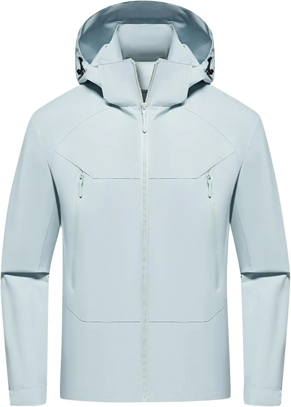Finelylove Mens Rain Jacket Waterproof Snowboarding Softshell Windbreaker Hooded Ski Snow Coat Warm Fall Winter Coats