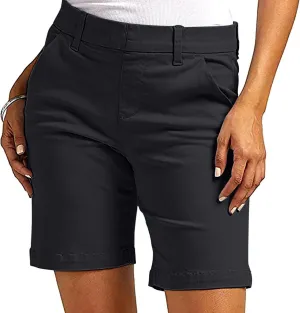 Generic Denim Shorts Women High Waisted Twill Stretch Jean Shorts Casual Summer Trendy Pull On Chinos Petite Lounge Shorts