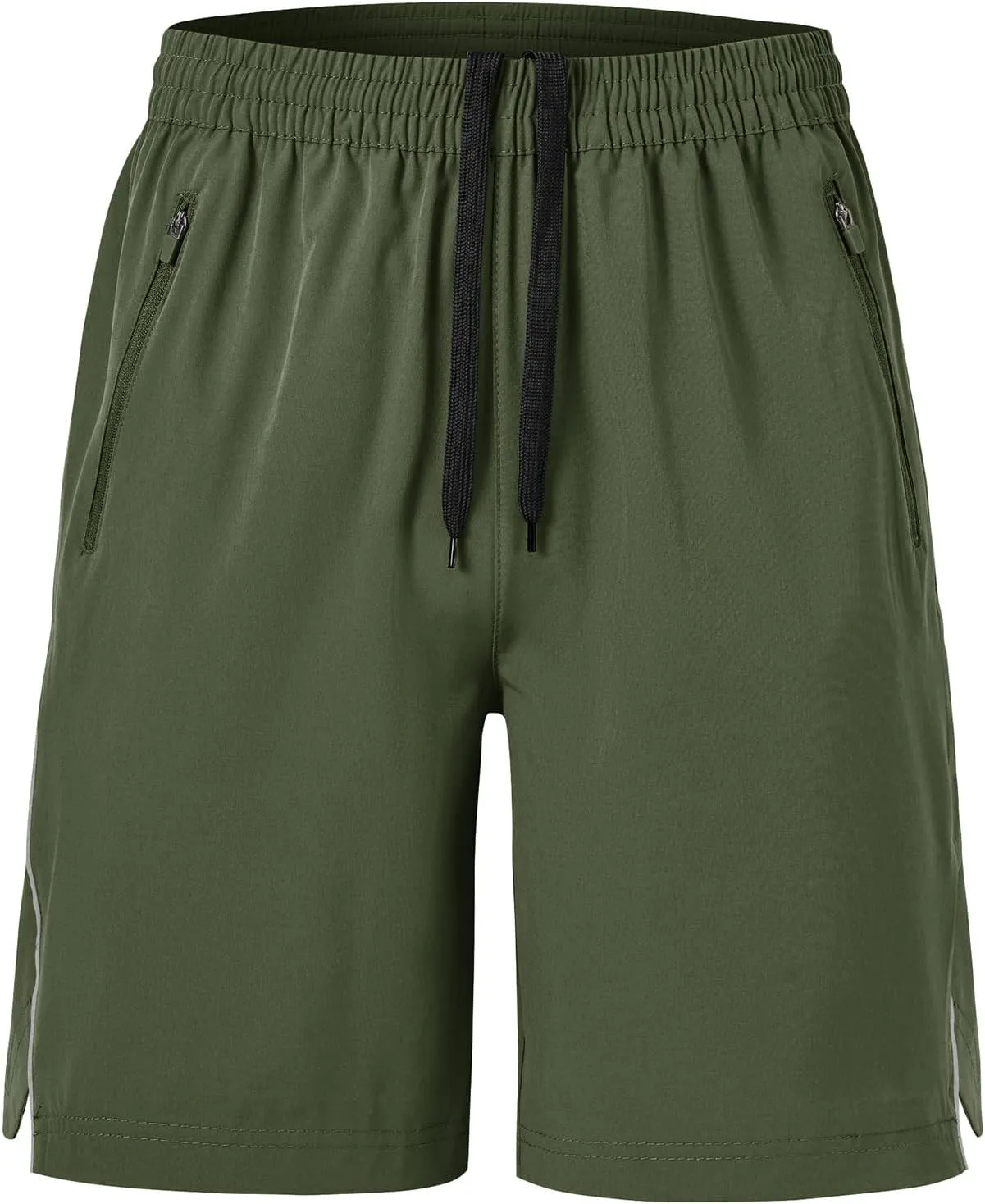 Gopune Men's Athletic Running Shorts Lightweight Quick Dry Workout 7" Gym Basketball Hiking Shorts
