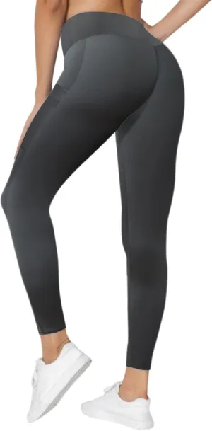 Gym Leggings Butt Lift Seamless High Waist Stretchy Tummy Control Sports Yoga Leggings for Women Outdoor Activewear