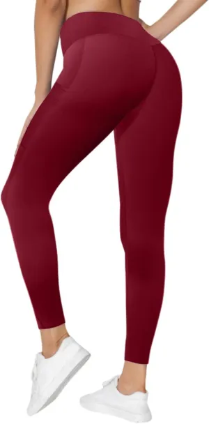 Gym Leggings Butt Lift Seamless High Waist Stretchy Tummy Control Sports Yoga Leggings for Women Outdoor Activewear