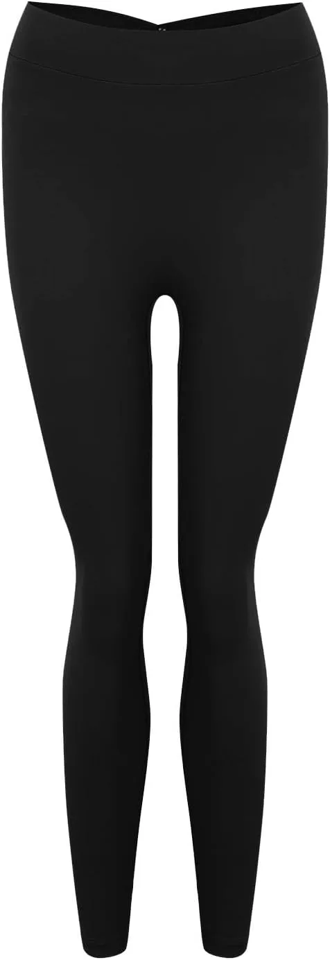 Gym Pants Women Yoga Leggings with Soft Stretchy Opaque Slim Fit High Waist Pocket Yoga White Fleece Leggings for