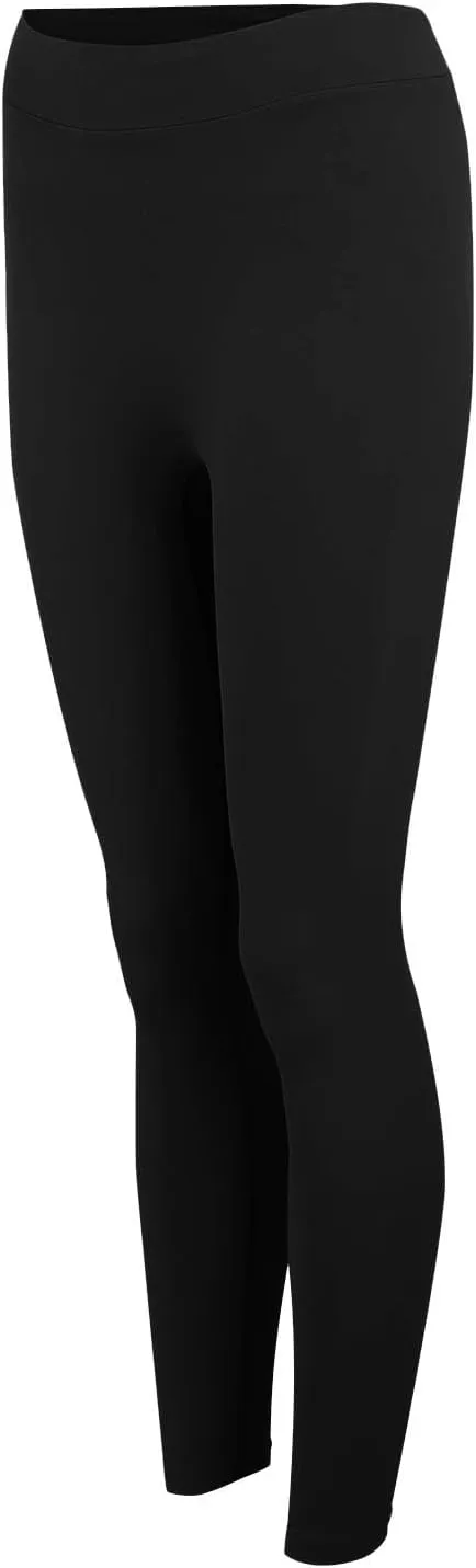 Gym Pants Women Yoga Leggings with Soft Stretchy Opaque Slim Fit High Waist Pocket Yoga White Fleece Leggings for