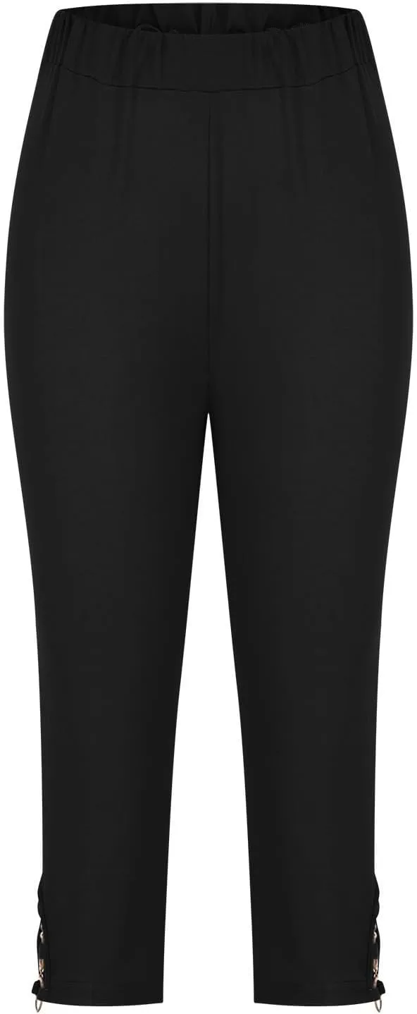 Gym Pants Women Yoga Leggings with Soft Stretchy Opaque Slim Fit High Waist Pocket Yoga White Fleece Leggings for