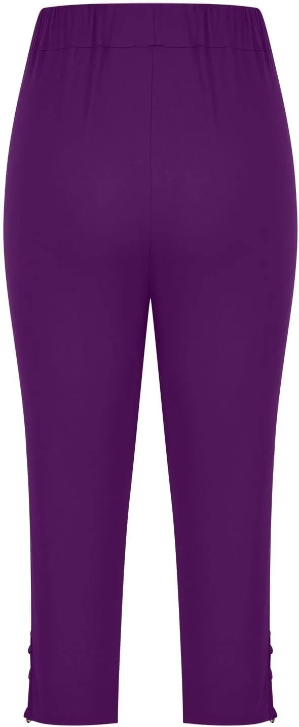 Gym Pants Women Yoga Leggings with Soft Stretchy Opaque Slim Fit High Waist Pocket Yoga White Fleece Leggings for
