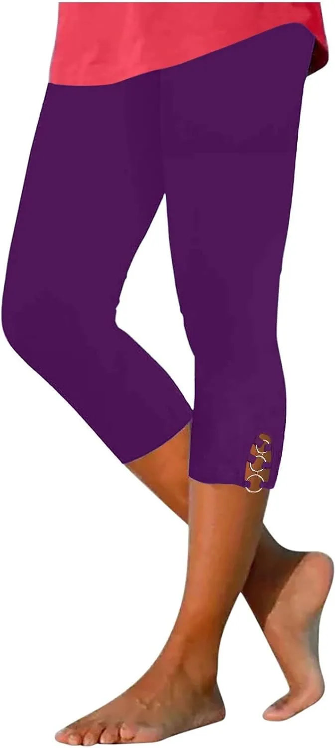 Gym Pants Women Yoga Leggings with Soft Stretchy Opaque Slim Fit High Waist Pocket Yoga White Fleece Leggings for