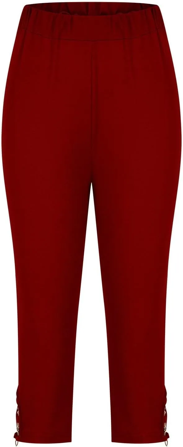 Gym Pants Women Yoga Leggings with Soft Stretchy Opaque Slim Fit High Waist Pocket Yoga White Fleece Leggings for