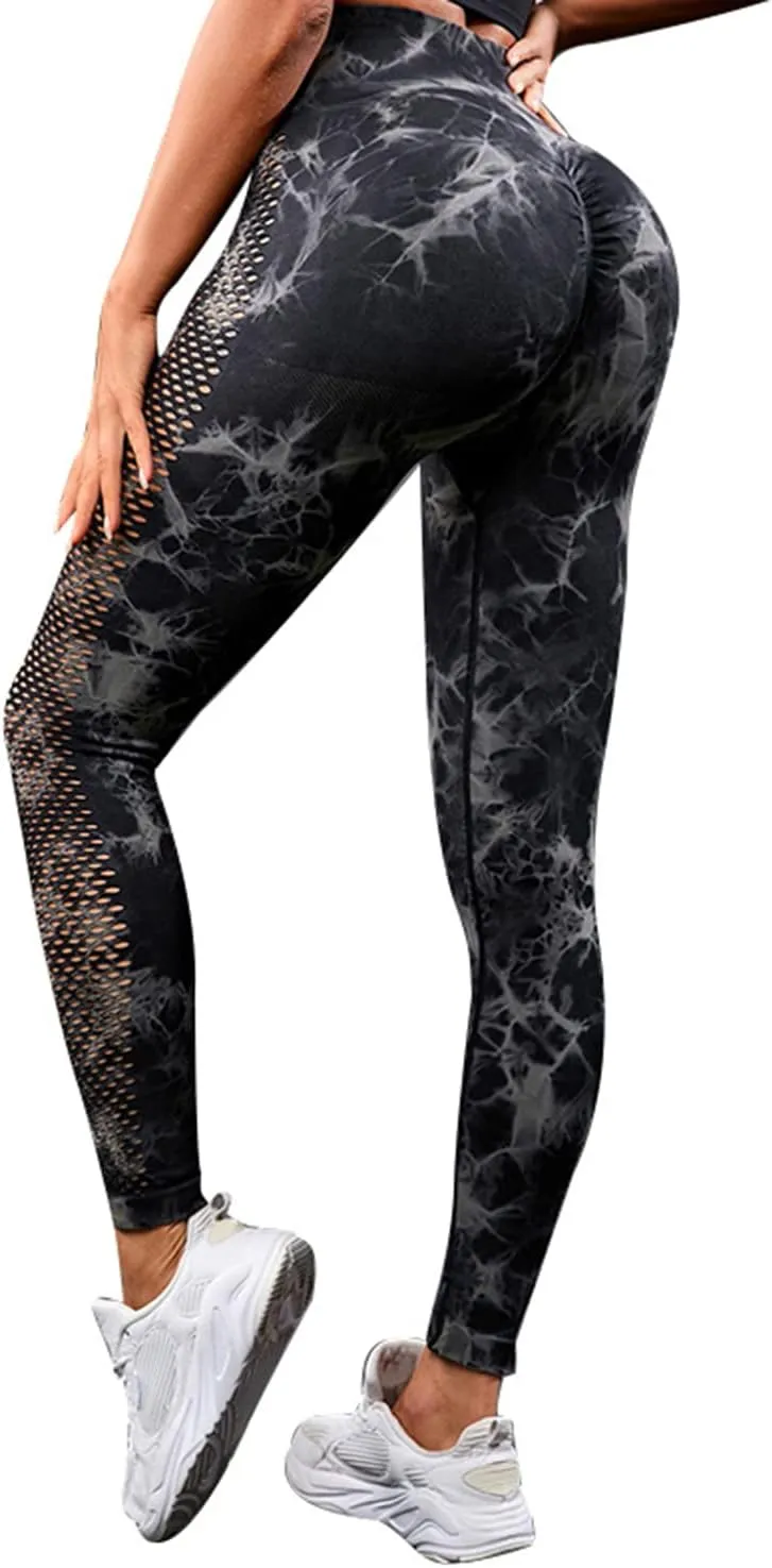 High Waist Gym Leggings for Women Running Leggings Yoga Pants Workout Running Butt Lift Compression Leggings