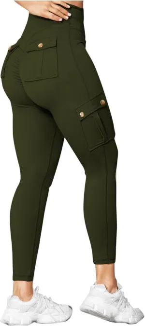 High Waist Leggings for Women Quick Dry Running Leggings Yoga Pants Stretchy Workout Bottoms Butt Lift Compression Tights