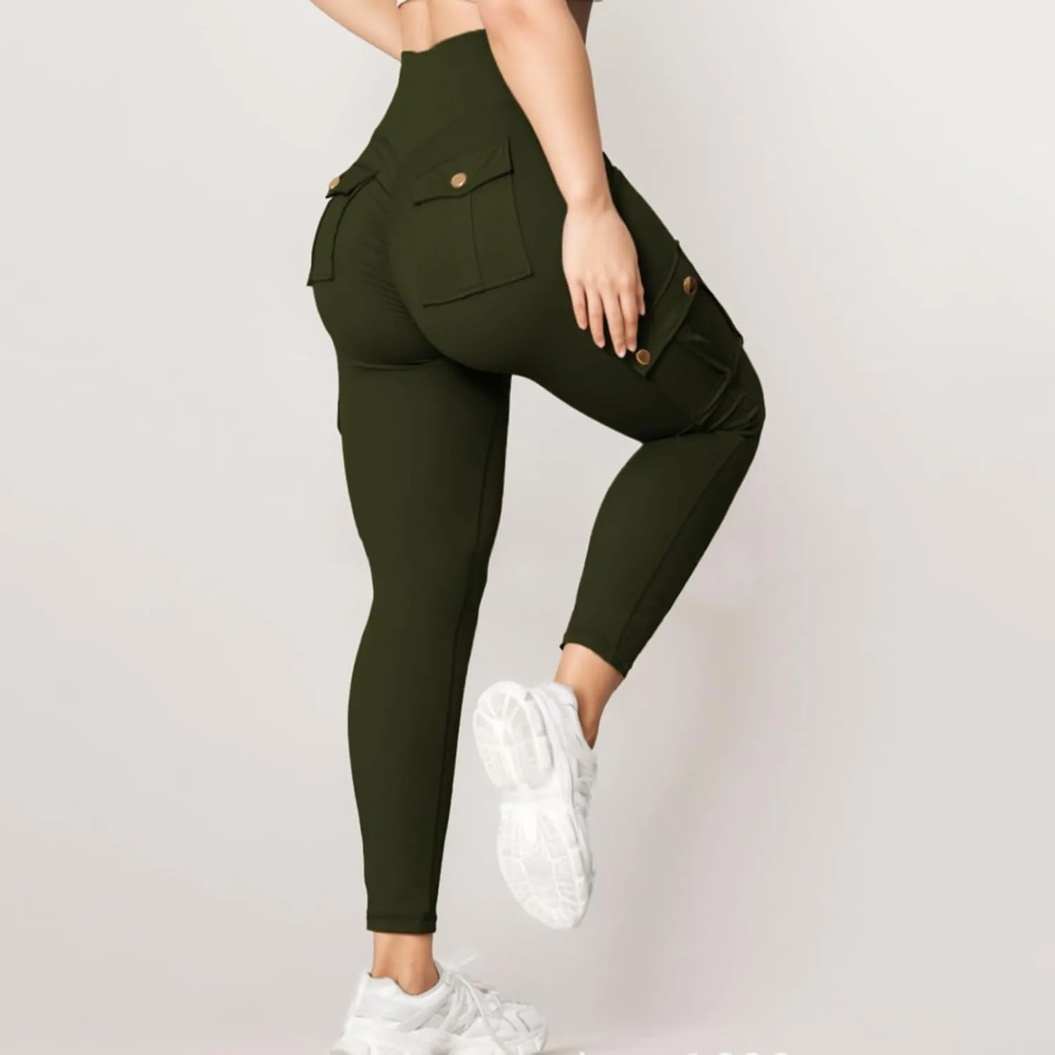 High Waist Leggings for Women Quick Dry Running Leggings Yoga Pants Stretchy Workout Bottoms Butt Lift Compression Tights