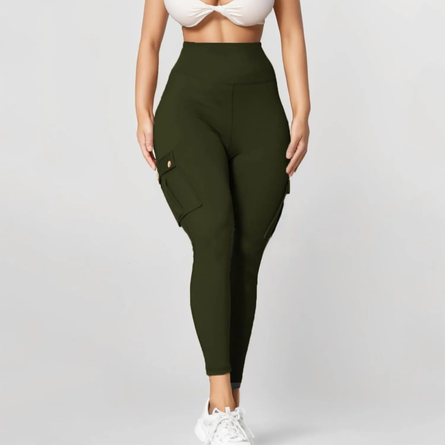 High Waist Leggings for Women Quick Dry Running Leggings Yoga Pants Stretchy Workout Bottoms Butt Lift Compression Tights