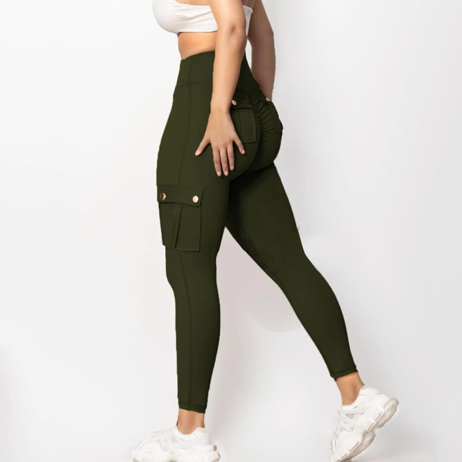 High Waist Leggings for Women Quick Dry Running Leggings Yoga Pants Stretchy Workout Bottoms Butt Lift Compression Tights