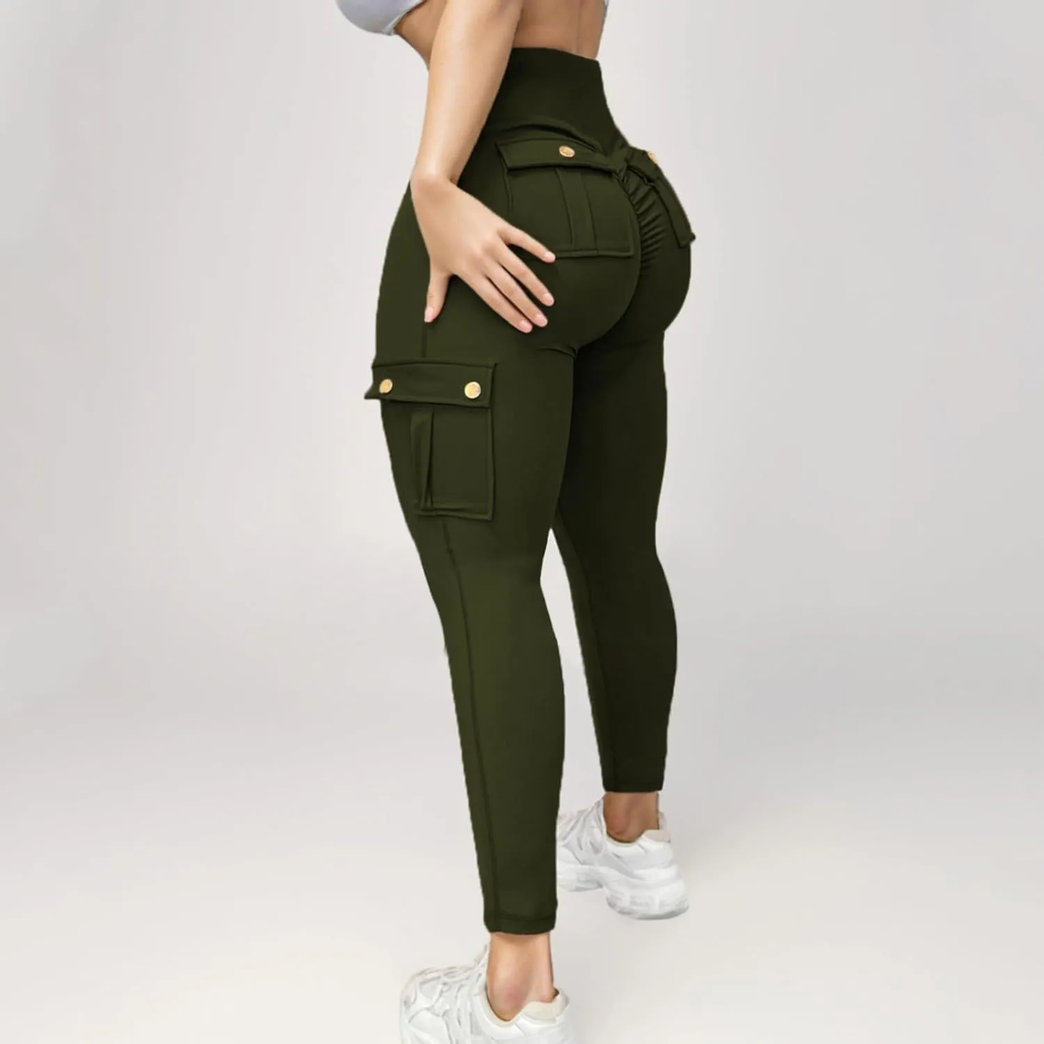 High Waist Leggings for Women Quick Dry Running Leggings Yoga Pants Stretchy Workout Bottoms Butt Lift Compression Tights