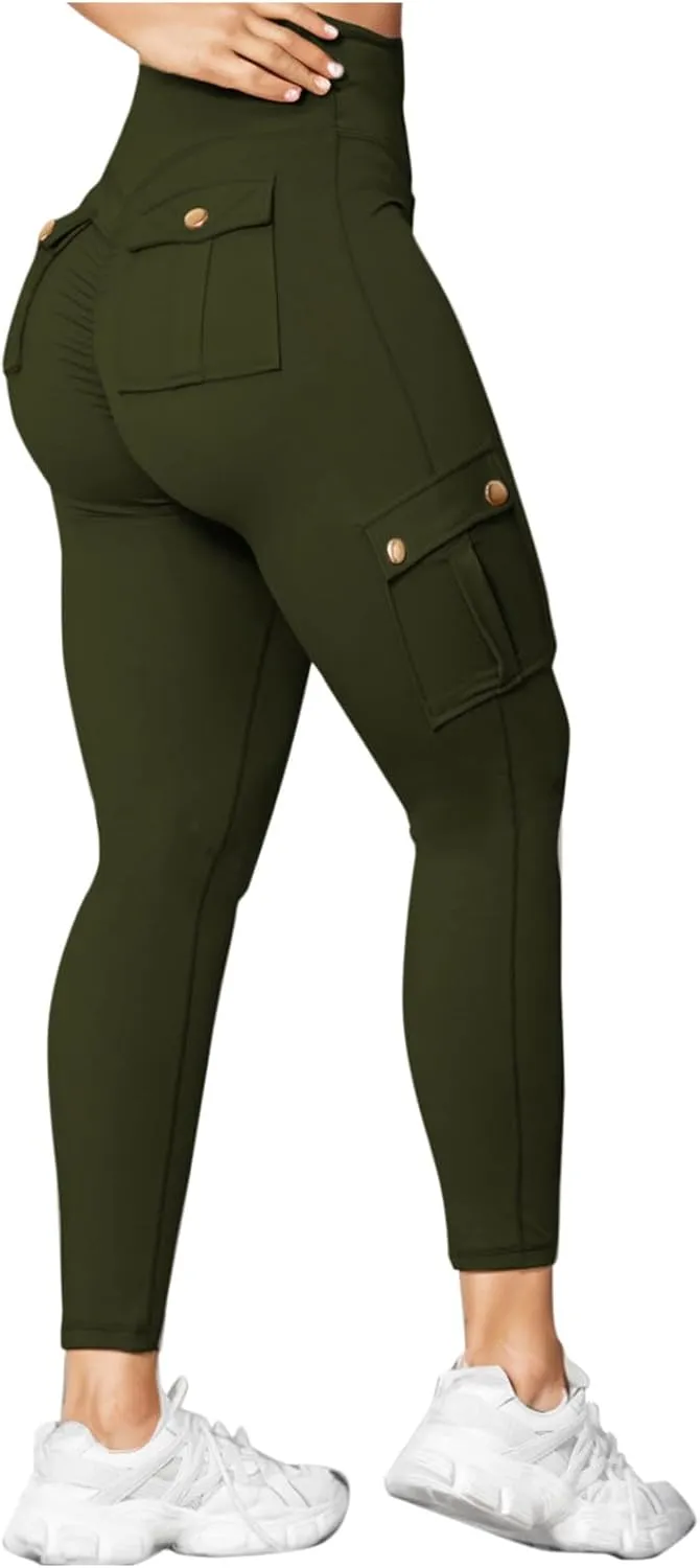 High Waist Leggings for Women Quick Dry Running Leggings Yoga Pants Stretchy Workout Bottoms Butt Lift Compression Tights
