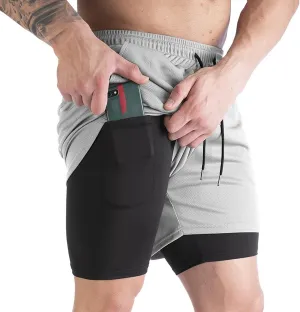 HNVAVQ Men's Lightweight Gym Shorts,Quick Dry Sport Workout Training Fitness Running Shorts Men