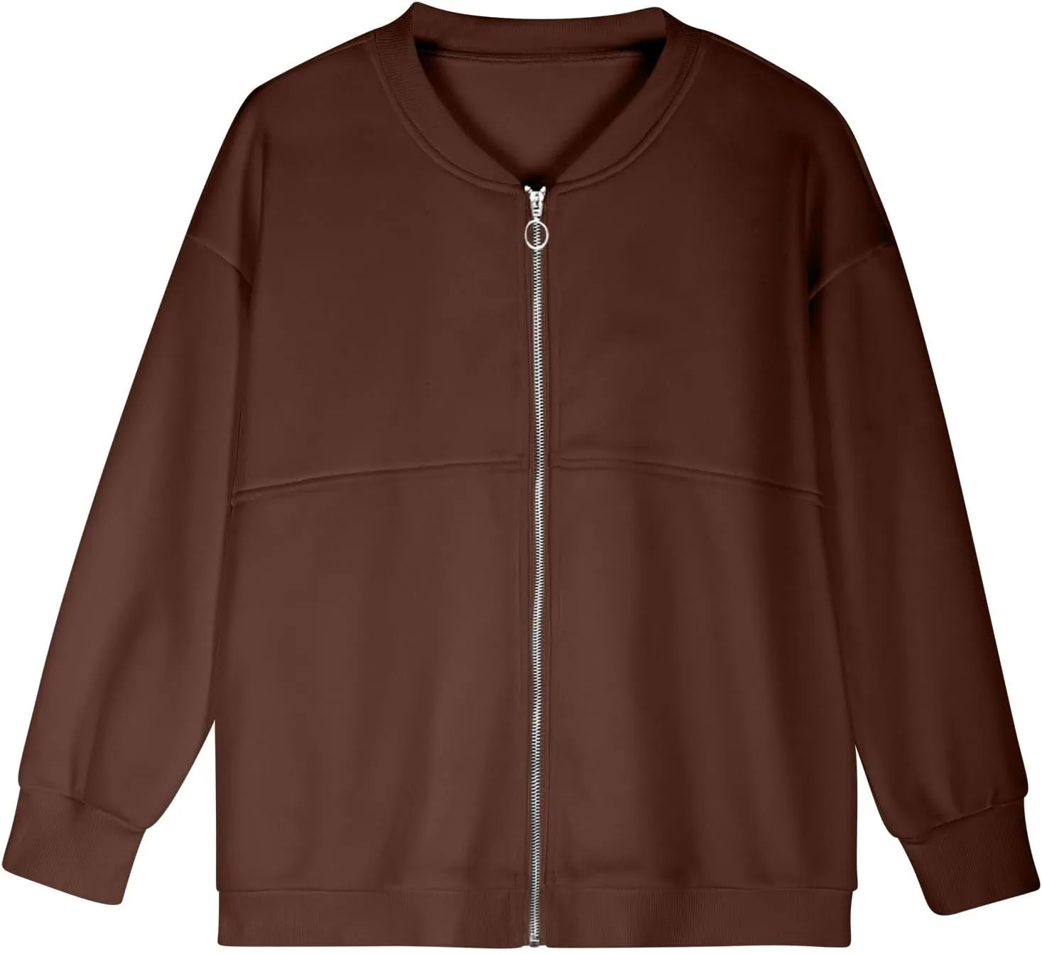 Hoodies for Women Full Zip Up Long Sleeve Sweatshirts Jackets Casual Comfy Gym Tops Fall Outfits Winter Clothes