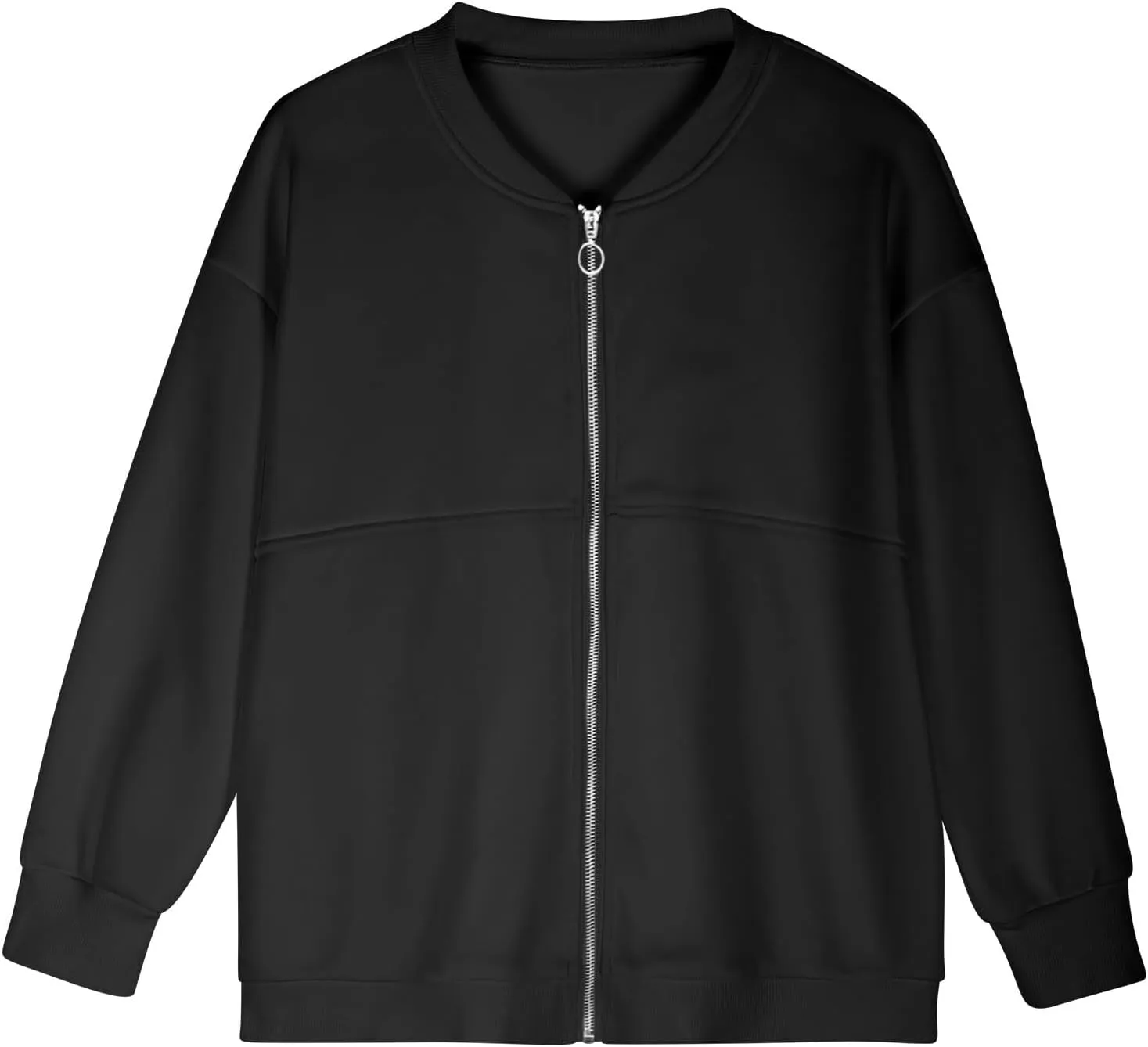 Hoodies for Women Full Zip Up Long Sleeve Sweatshirts Jackets Casual Comfy Gym Tops Fall Outfits Winter Clothes