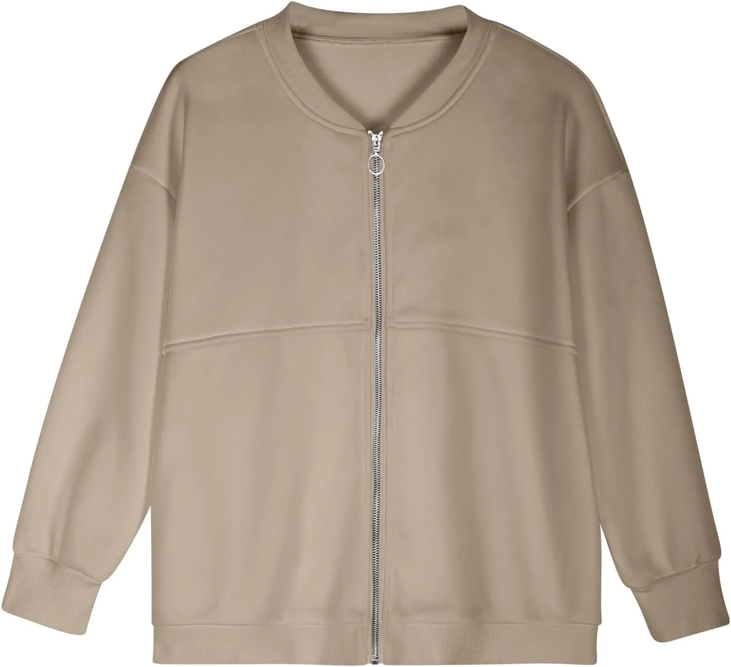 Hoodies for Women Full Zip Up Long Sleeve Sweatshirts Jackets Casual Comfy Gym Tops Fall Outfits Winter Clothes