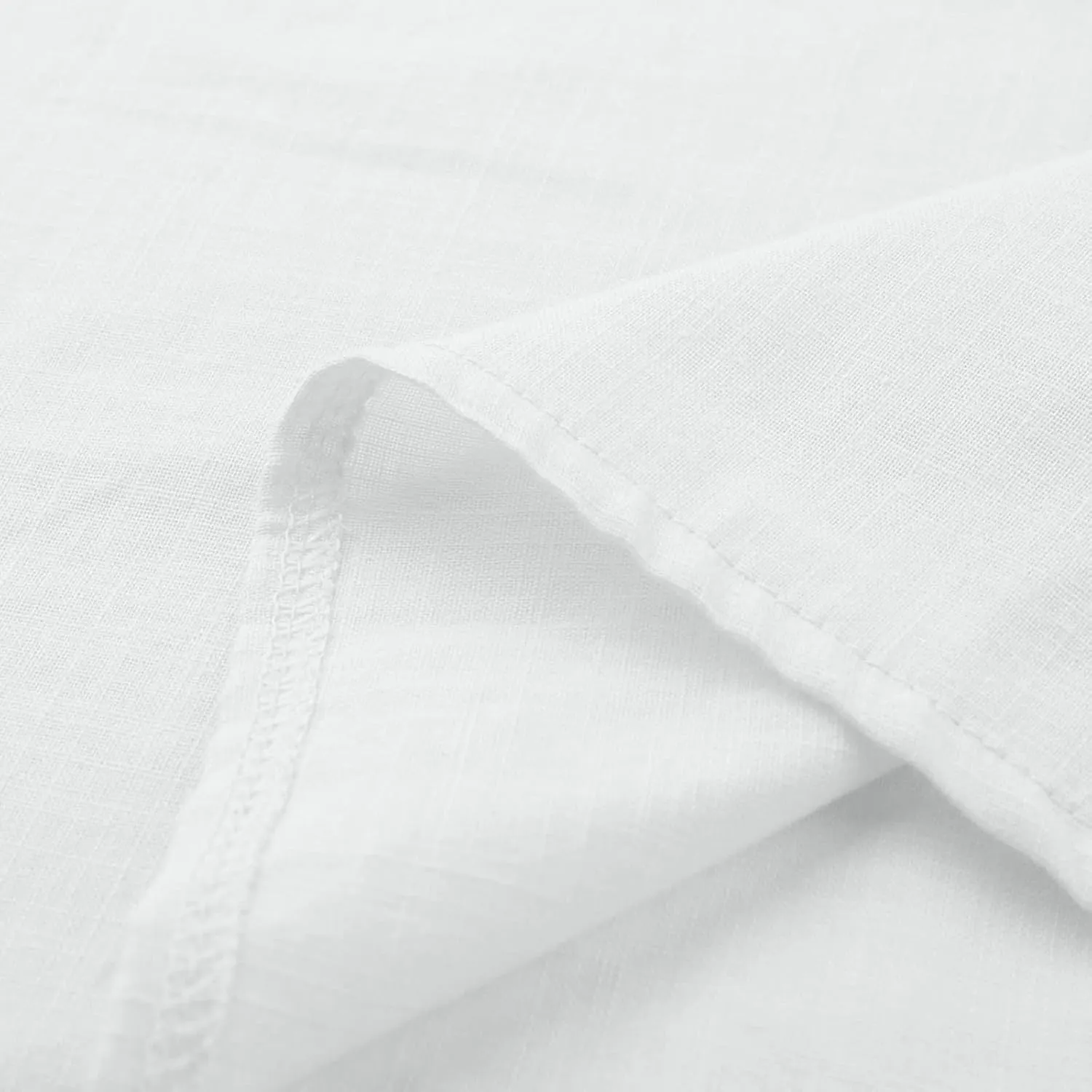Linen Shirts for Women Solid Color Basic 3/4 Sleeve Tops Summer Casual Round Neck Pullover Blouse Ladies Tunic Tshirt