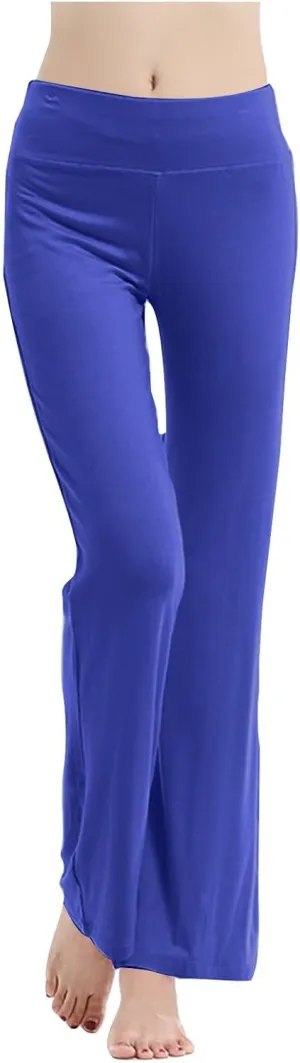 Lounge Pants Womens Straight Leg Butt Lift Trousers Soft Comfortable Yoga Gym Pants Tummy Control Workout Dance Pants