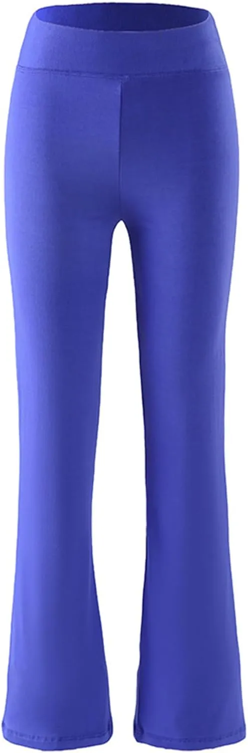 Lounge Pants Womens Straight Leg Butt Lift Trousers Soft Comfortable Yoga Gym Pants Tummy Control Workout Dance Pants