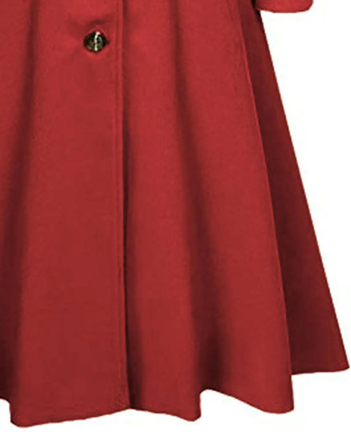 Maiyifu-GJ Women's Winter Warm Wool Dress Overcoat Notch Lapel Single Breasted Coat Elegant Lapel Long Trench Coat Jacket