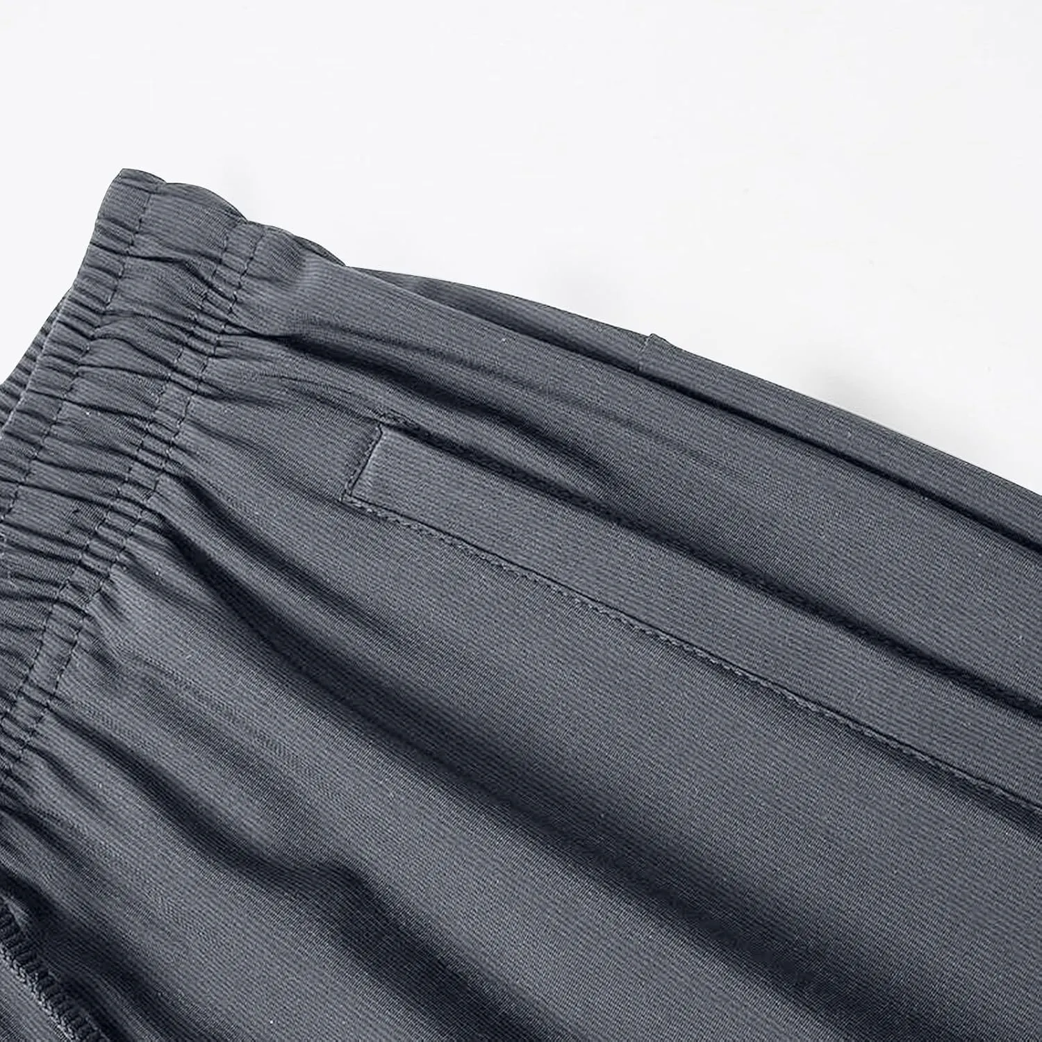 Men Ice Silk Fitness Running Stretch Yoga Pants Soft Elastic Waist Comfy Sweatpants Summer Quick-Drying Pants