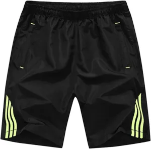 Men's 5 inch Running Shorts Quick Dry Lightweight Training Short Pants
