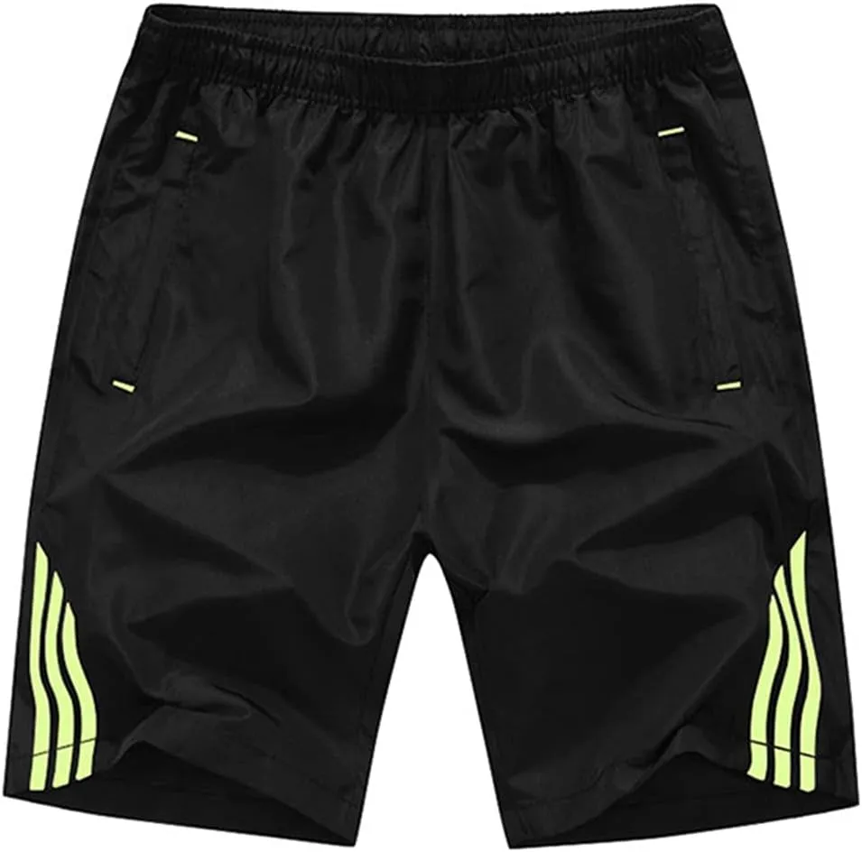 Men's 5 inch Running Shorts Quick Dry Lightweight Training Short Pants