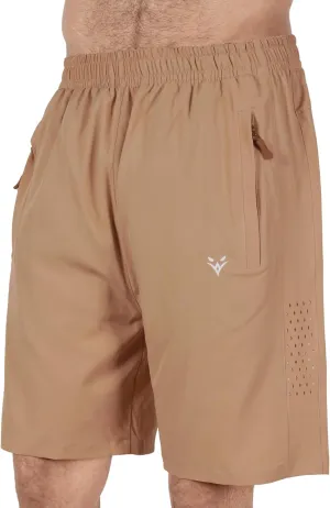Men's Athletic Running Shorts Quick Dry Workout Shorts Lightweight Sports Gym Basketball Shorts Hiking